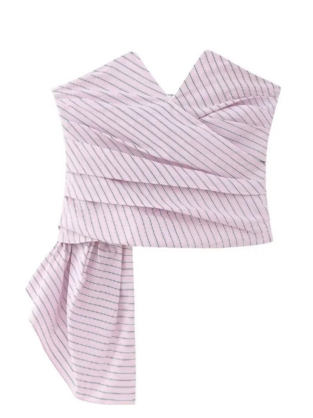 Zara Pink Striped Top